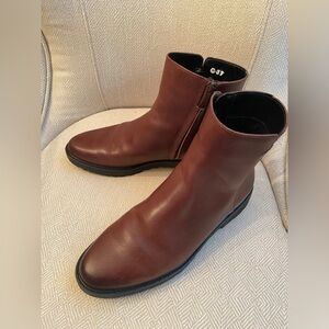 Franco Sarto Chestnut Ankle Booties